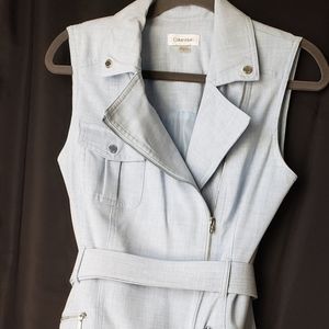 Calvin Klein moto zip dress